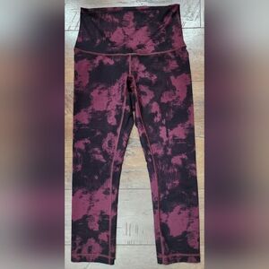 Lululemon Wunder Under Crop II *Full-On Luon, Size 6